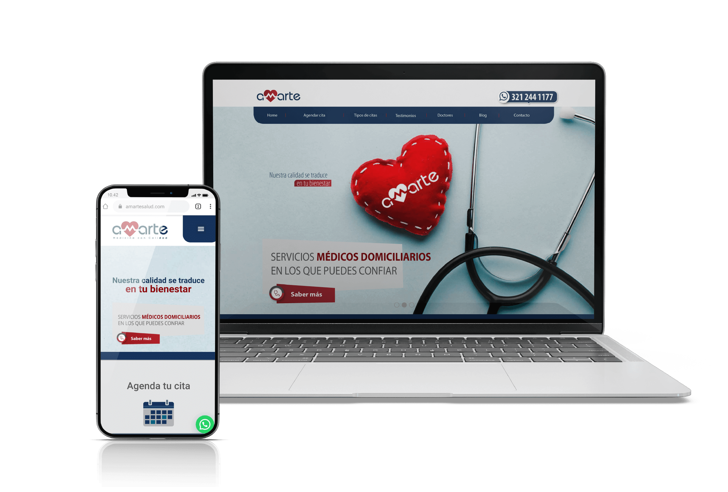 Diseño web para la salud